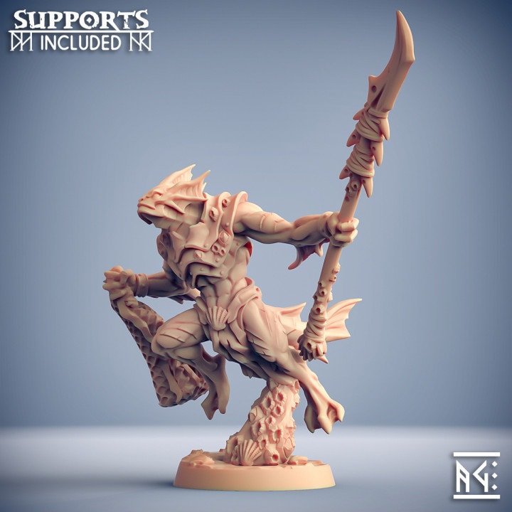 D&D Miniature - Death Tide Jurakin A
