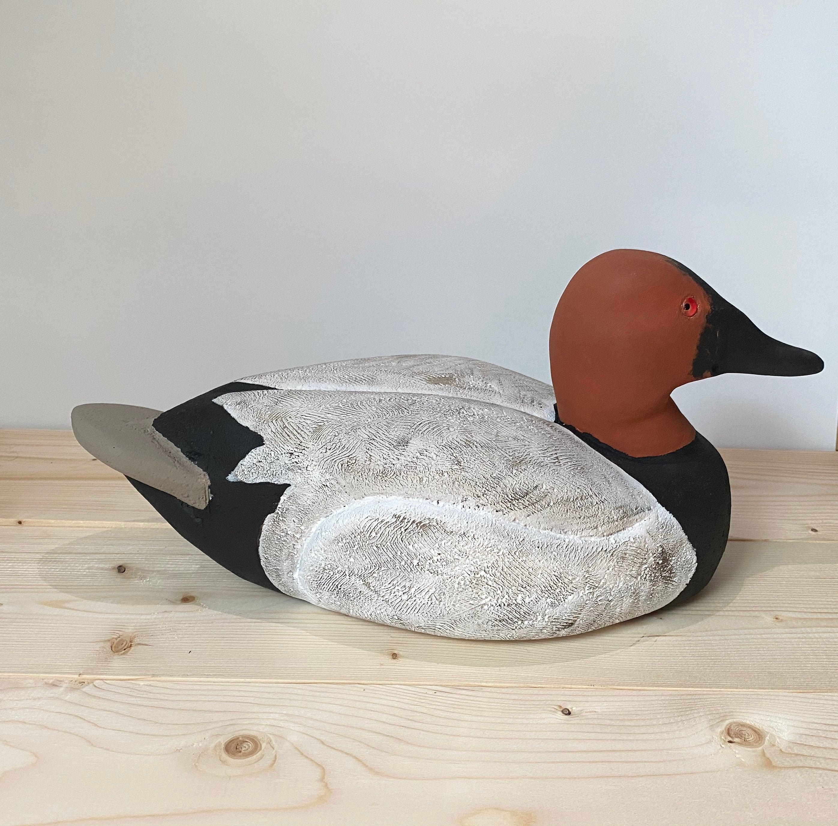 Canvasback Decoy Etsy