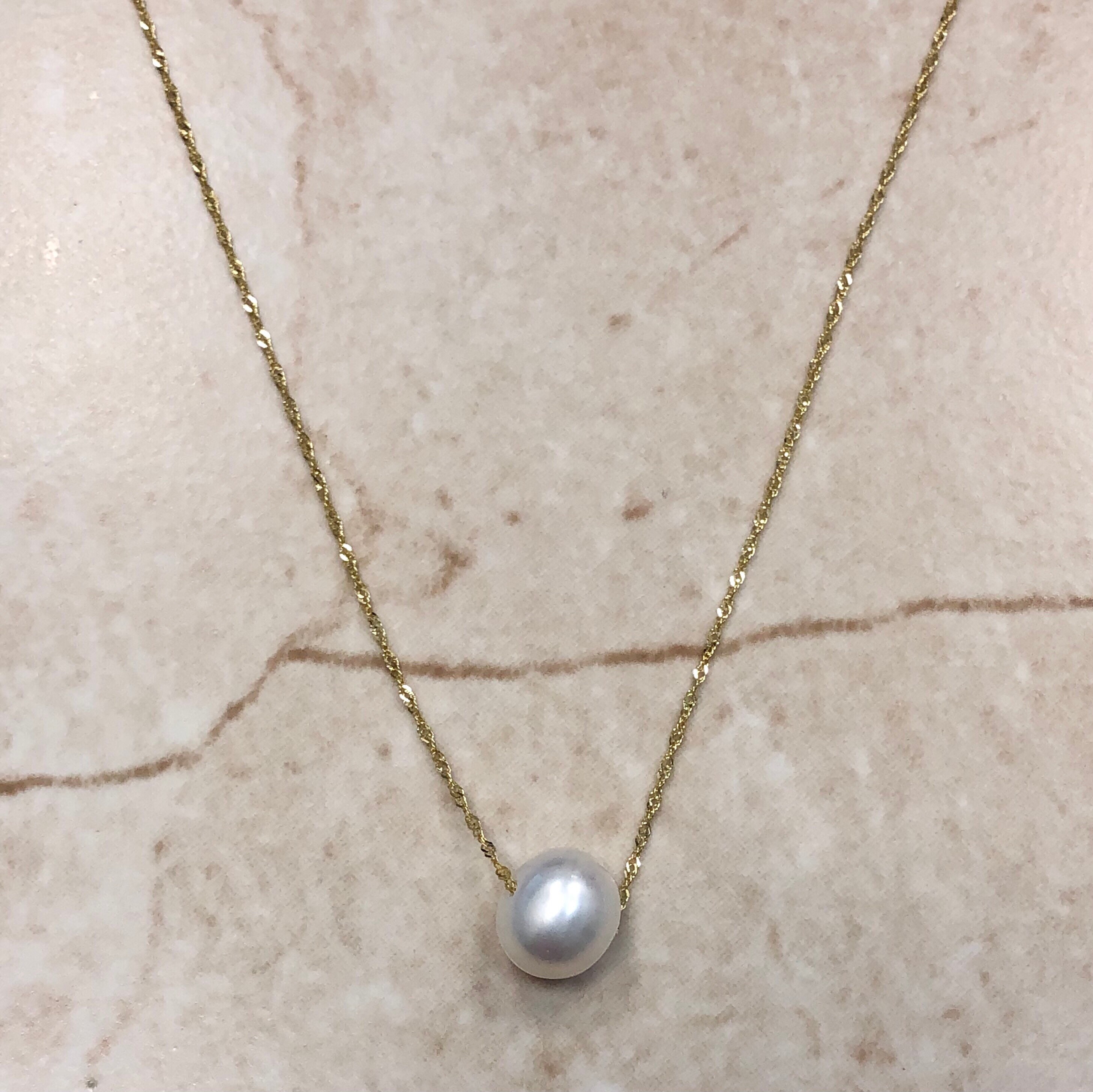 Best Gold Pearl Necklace Jewelry Gift