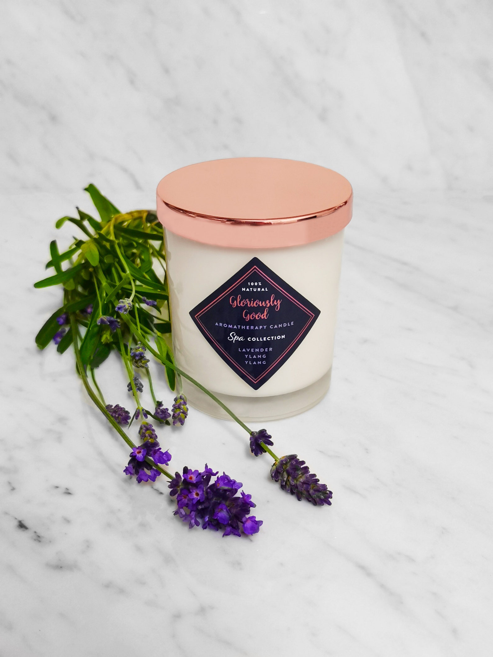 Lavender Ylang Ylang Spa Gift Set Natural Aromatherapy Care Etsy