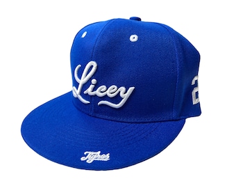 Tigres Del Licey Baseball Snapback Hat Gorra Blue