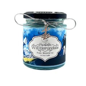 Will Herondale - The Infernal Devices - Shadowhunters - Bookish Candle - Handmade Soy Candle