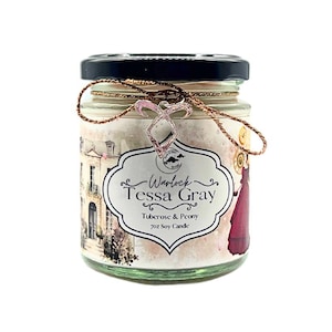 Tessa Gray - The Infernal Devices Inspired - Shadowhunters - Bookish Candle - Handmade Soy Candle