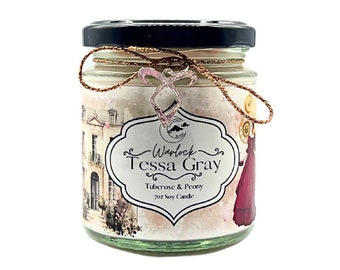 Tessa Gray - The Infernal Devices Inspired - Shadowhunters - Bookish Candle - Handmade Soy Candle