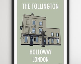 The Tollington Pub Print