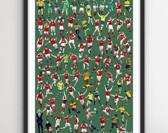 Arsenal Heroes Print