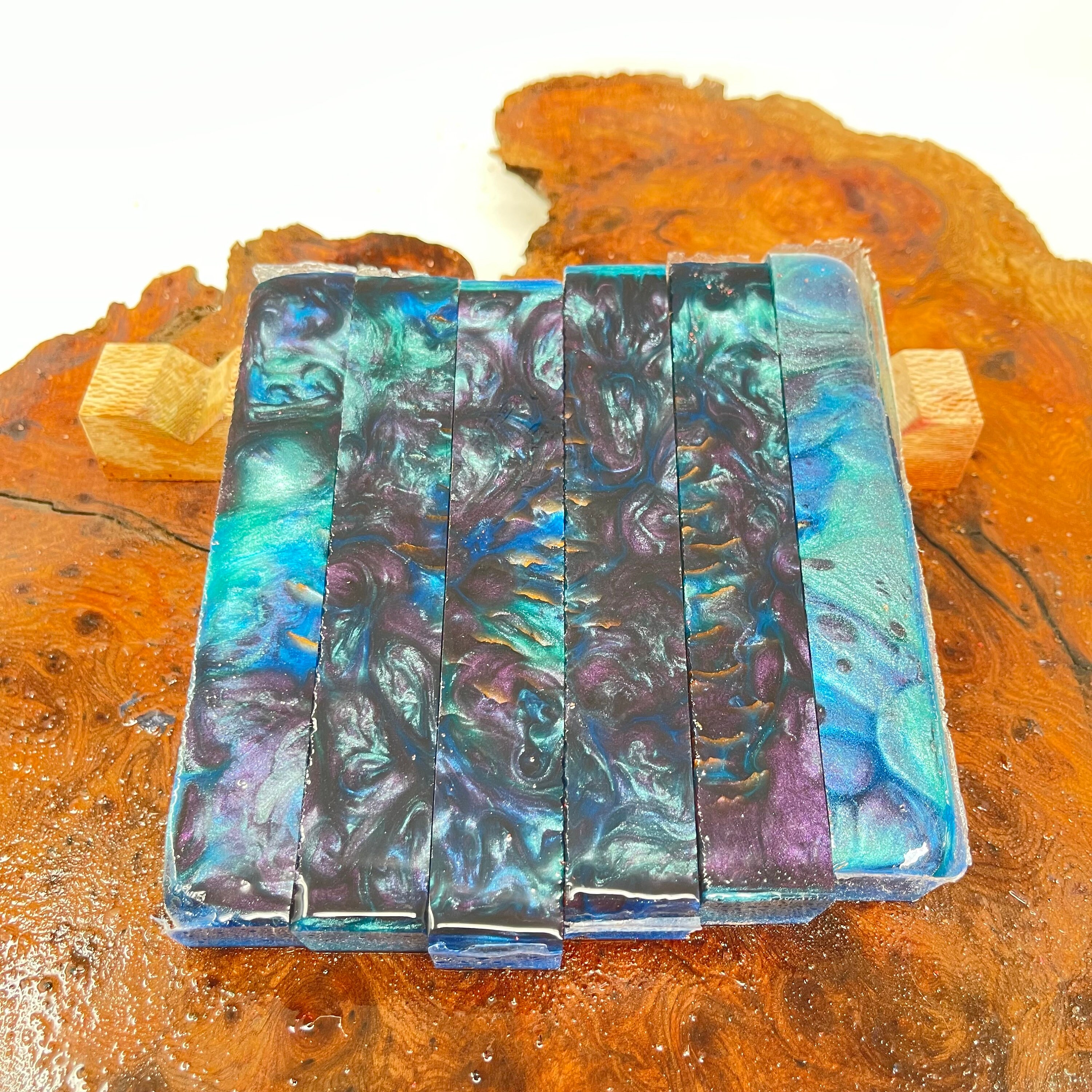 Home Improvement PBBrick177 Pen Blanks Stabilized Hybrid Pen Blank