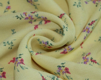 Tessuto Rayon tagliato su misura, tessuto crepe Rayon, tessuto viscosa Rayon per abbigliamento, tessuto rayon floreale, tessuto viscosa tagliato su misura