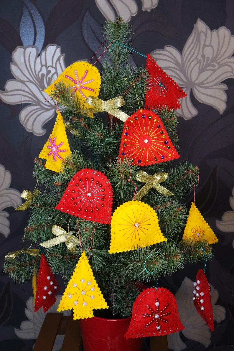 Christmas craft kit for adult Clearance craft kit Felt Etsy