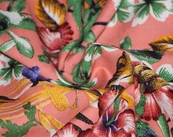 Rayon Stoff, Rayon Stoff Bulk Stock für Kleidung, 100% Rayon Challis Stoff, Nähen Viskose Stoff, Floral Viskose Stoff Bulk Stock