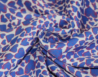 Viskose stoff, Viskosestoff, Viskosestoff Herzen, Viskosestoff, 100% Viskosestoff, Satin-Webstoff Nähen Viskosestoff