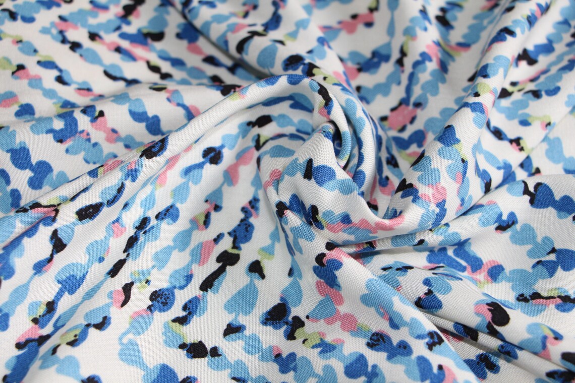 Viscose fabric Viscose fabric by the yard 100 rayon fabric Etsy