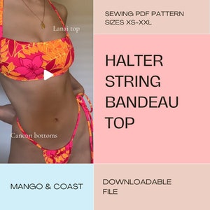 DIY Swimwear Ruched Drawstring Bikini Bottom Pdf Sewing Pattern Swimsuit Women s Bathing Suit Instant Download XS XXL Etsy UK