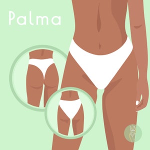 DIY Swimwear | Mid High Waist Reversible Bikini Bottom | pdf sewing pattern | swimsuit, women&#39;s bathing suit instant download XS-XXL