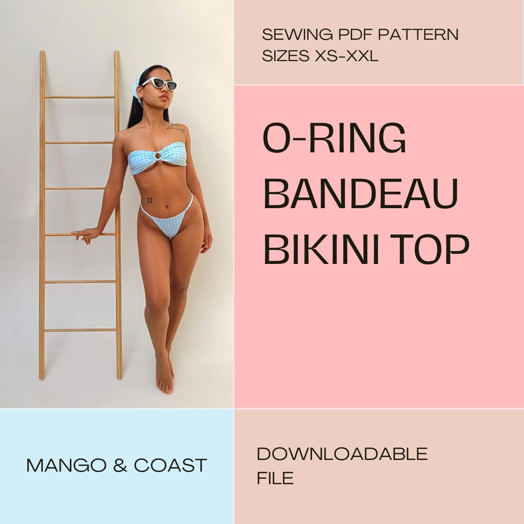【TOOMUCHTAX】VINTAGE MAP O-RING BIKINI MUSINSA | TOOMUCHTAX Vintage Map O-Ring Bikini