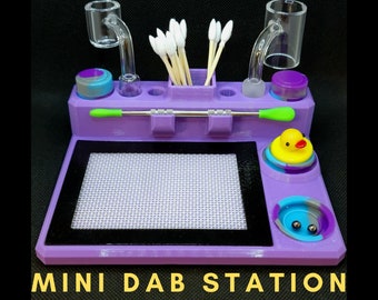 Mini dab station / dab mat / tool organizer