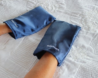BellaTouch Silky Hand Mitt for Massage over the Clothing