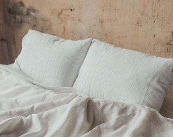 Linen Pillowcase | White color | 1 Linen Pillow Case | Pillowcover