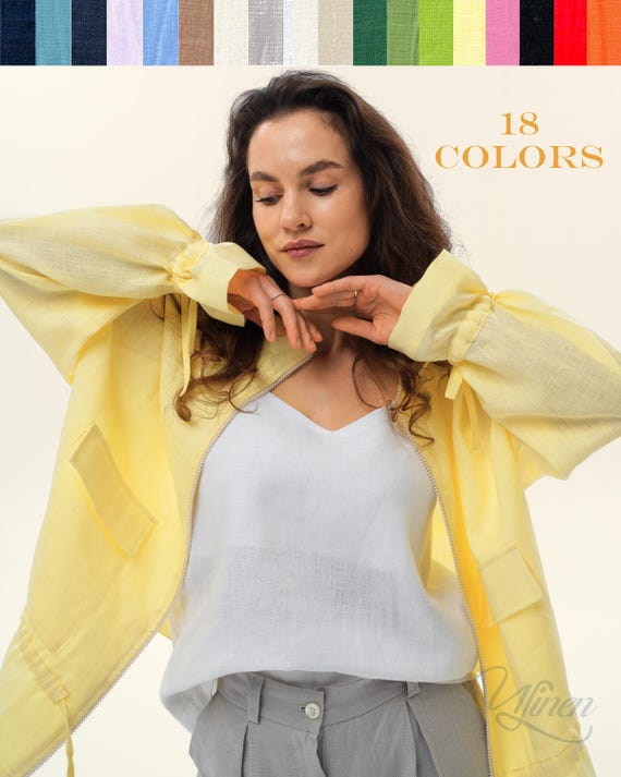 Premium Linen Blazer Chic Black Linen Jacket Tailored Linen Coat for  Women Relaxed Fit Linen Blazer Elegant Linen Workwear Essential