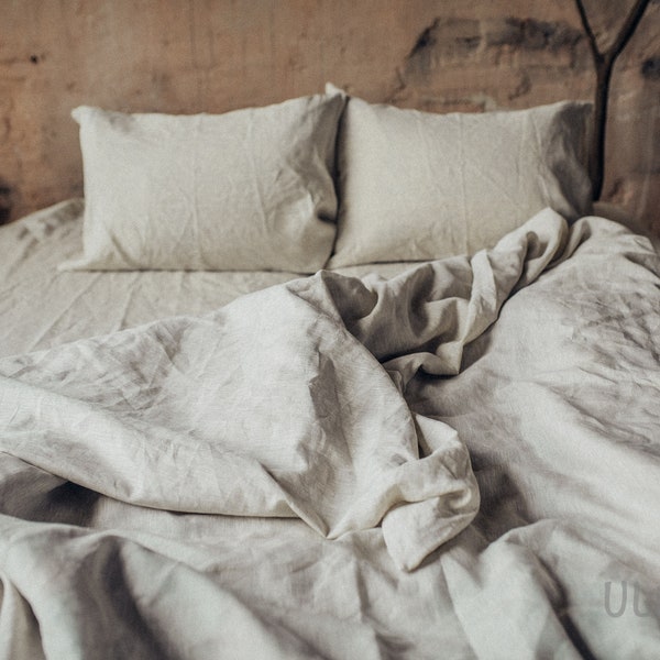 Linen Bedding Etsy
