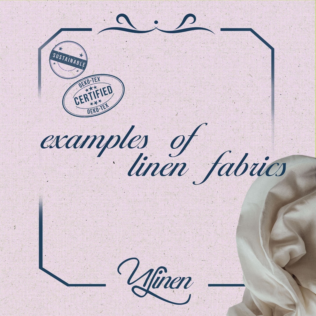 Examples of All Linen Fabrics (9 Colors) - Etsy Ireland