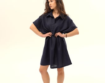 chinese dress ladies T-Tahari Dot Shirt Dress  Elie Tahari