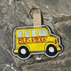 Bus Rider Bag Tag