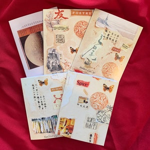 Abstract Collages - 10 Card Variety Pack