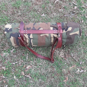 Ultimate Cowboy/Bushcraft Bed Roll (Shelter, wool blanket/cloak, bed roll straps and more)