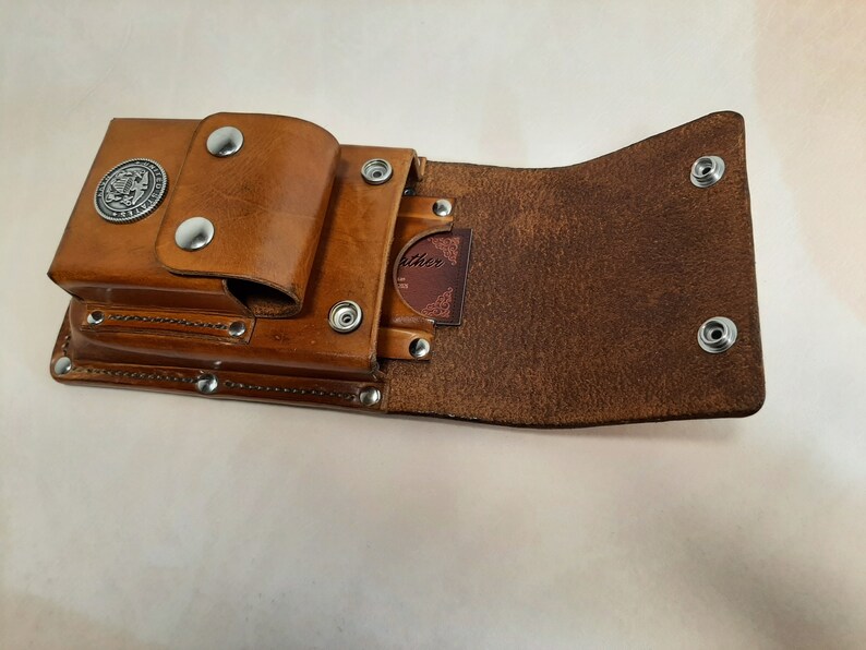 Heavy Duty Leather Cell Phone Holster EXTRA LARGE for Iphone Etsy