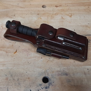Ka-Bar Kurzmesser Bushcraft Sheath mit Survival Set