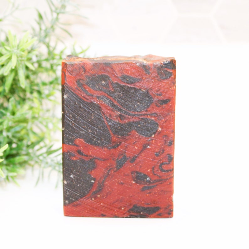 Soap for Man, Mahogany Coconut, Dragons Blood, Pine Tree, Birthday Gift Boyfriend, Valentine Gift Him, Masculine Charcoal Bar, Men Spa Skin Dragons Blood