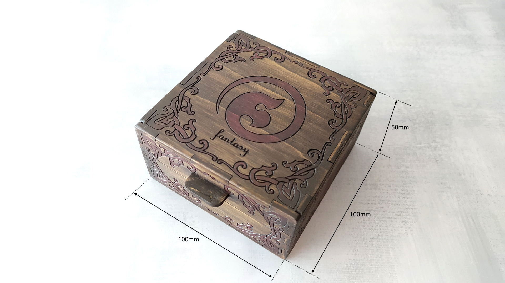 Box 3mm, 1/8inch, 4mm, 4.5mm, 5mm. Laser cut files SVG, PDF, CDR Digi…