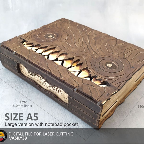 Monster Book - Etsy