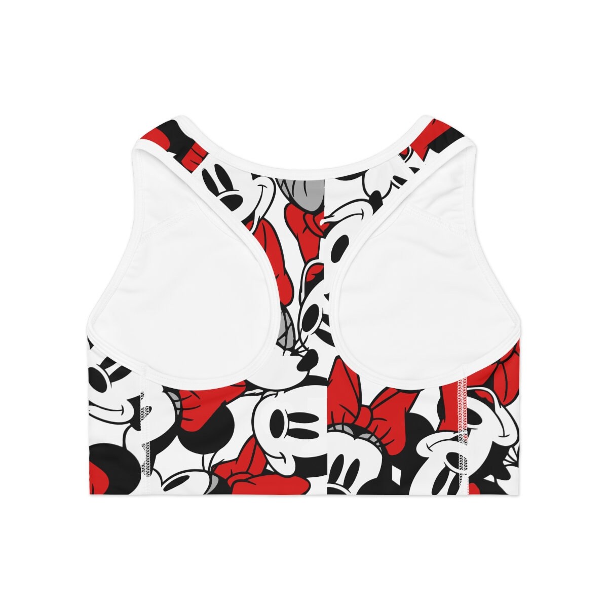 Retro Disney Minnie Mouse Sports Bra nonpadded Etsy