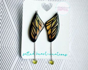 Medium Butterfly Wing Earrings
