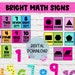 Bright Elementary Math Signs | Classroom Brights Math Posters | DIGITAL ...