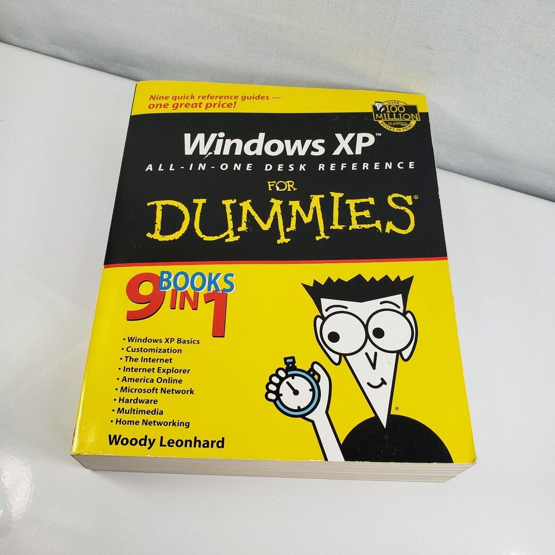 Windows XP All-in-one Desk Reference for Dummies (FOR by Woody Leonhard ...