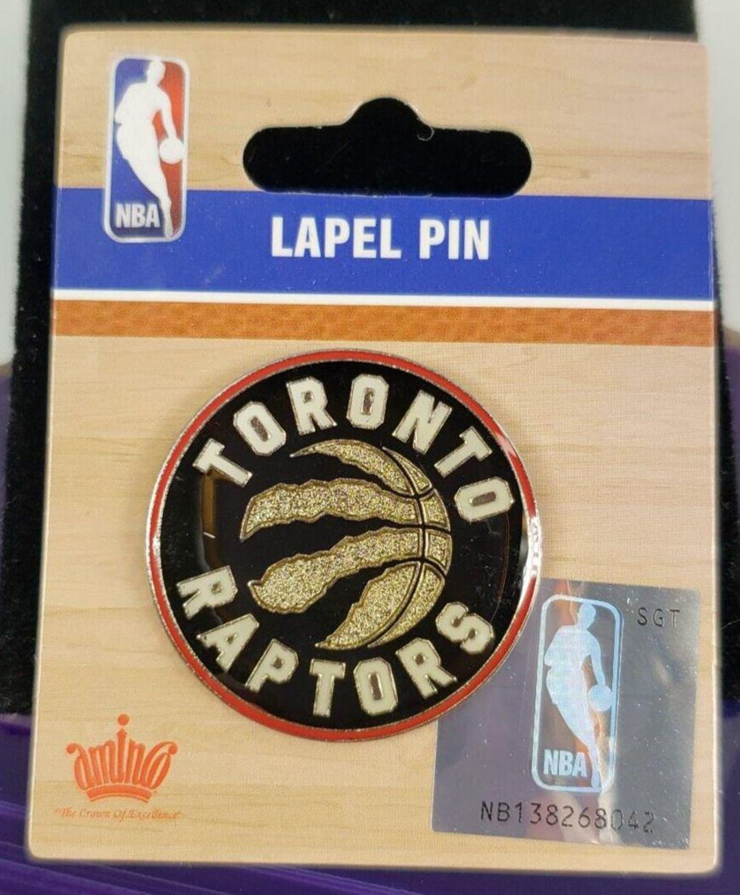 Toronto Pin Toronto Raptors Team LOGO Lapel PIN NBA by Aminco - Etsy