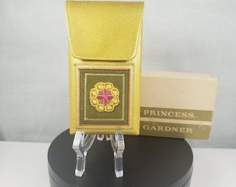 princess gardner cigarette case vintage Vintage Princess Gardner Cigarette Case Green Leather Cover With Closing  Clasp in Original Box 04487