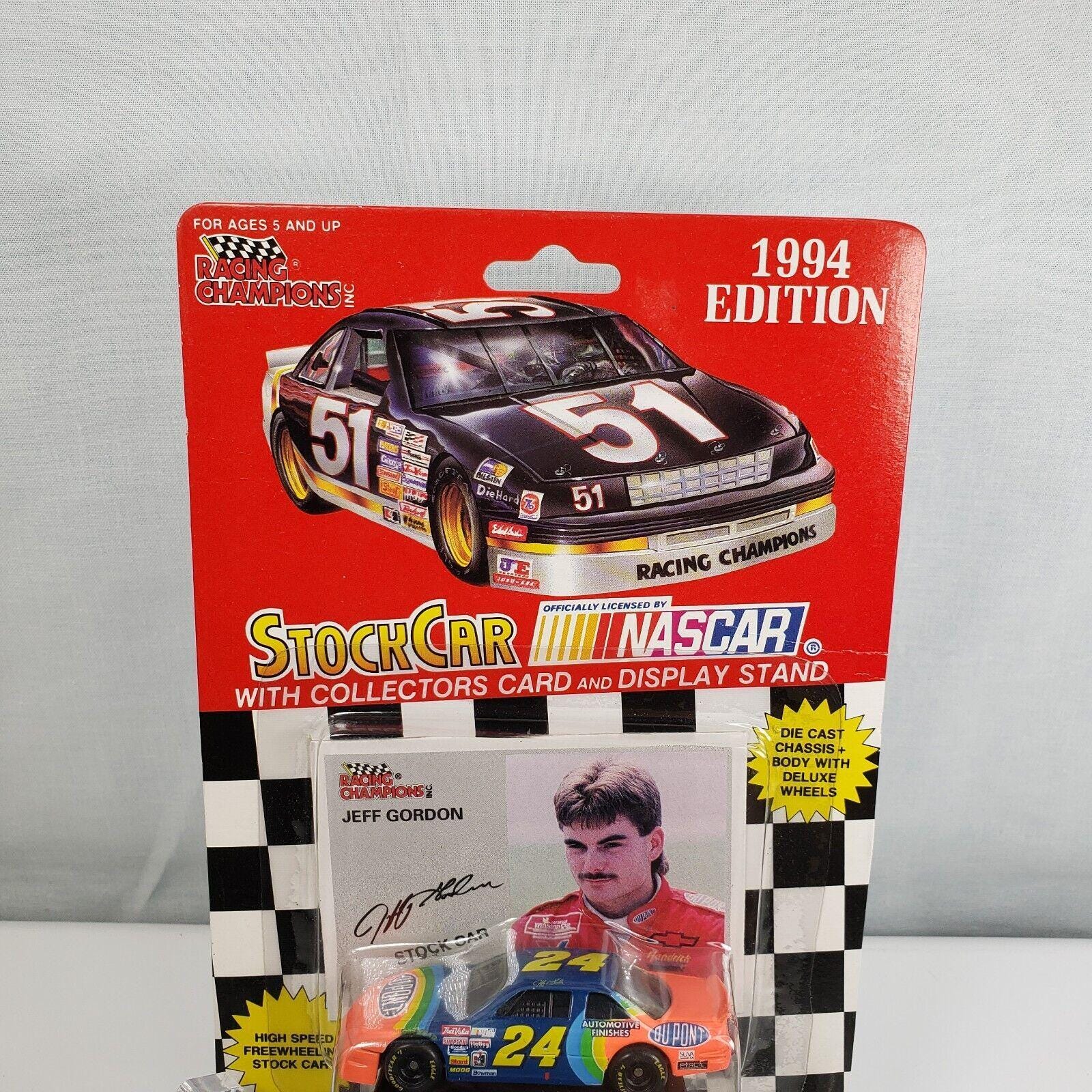 Jeff Gordon 24 NASCAR Stock Car 1994 Edition Diecast Racing