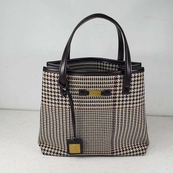 Houndstooth Bag - Etsy