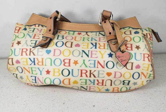 Dooney and bourke rainbow zipper clearance