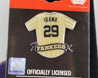 MLB NYヤンキース 井川 29 公式ライセンス コレクタブル スポーツ ピン