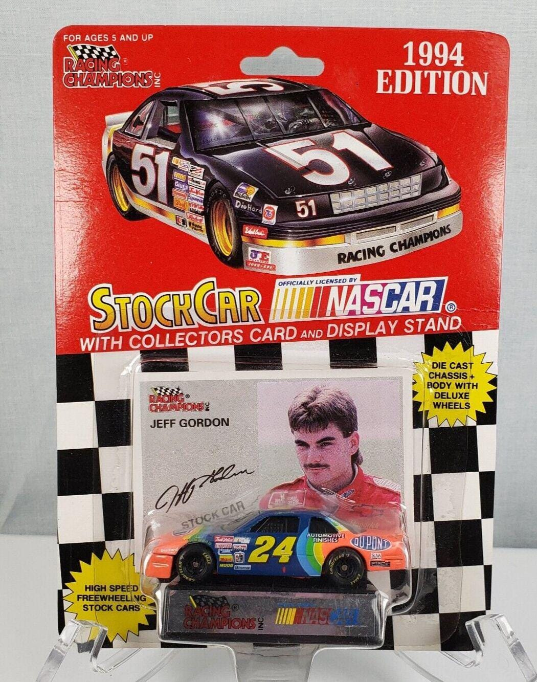 Jeff Gordon 24 NASCAR Stock Car 1994 Edition Diecast Racing