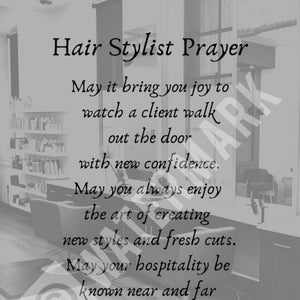 Hair Stylist PRINTABLE Gift - Hair Stylist Thank You - Hair Salon Print - Hair Stylist Christmas Gift - Hair Stylist Birthday Gift - Barber