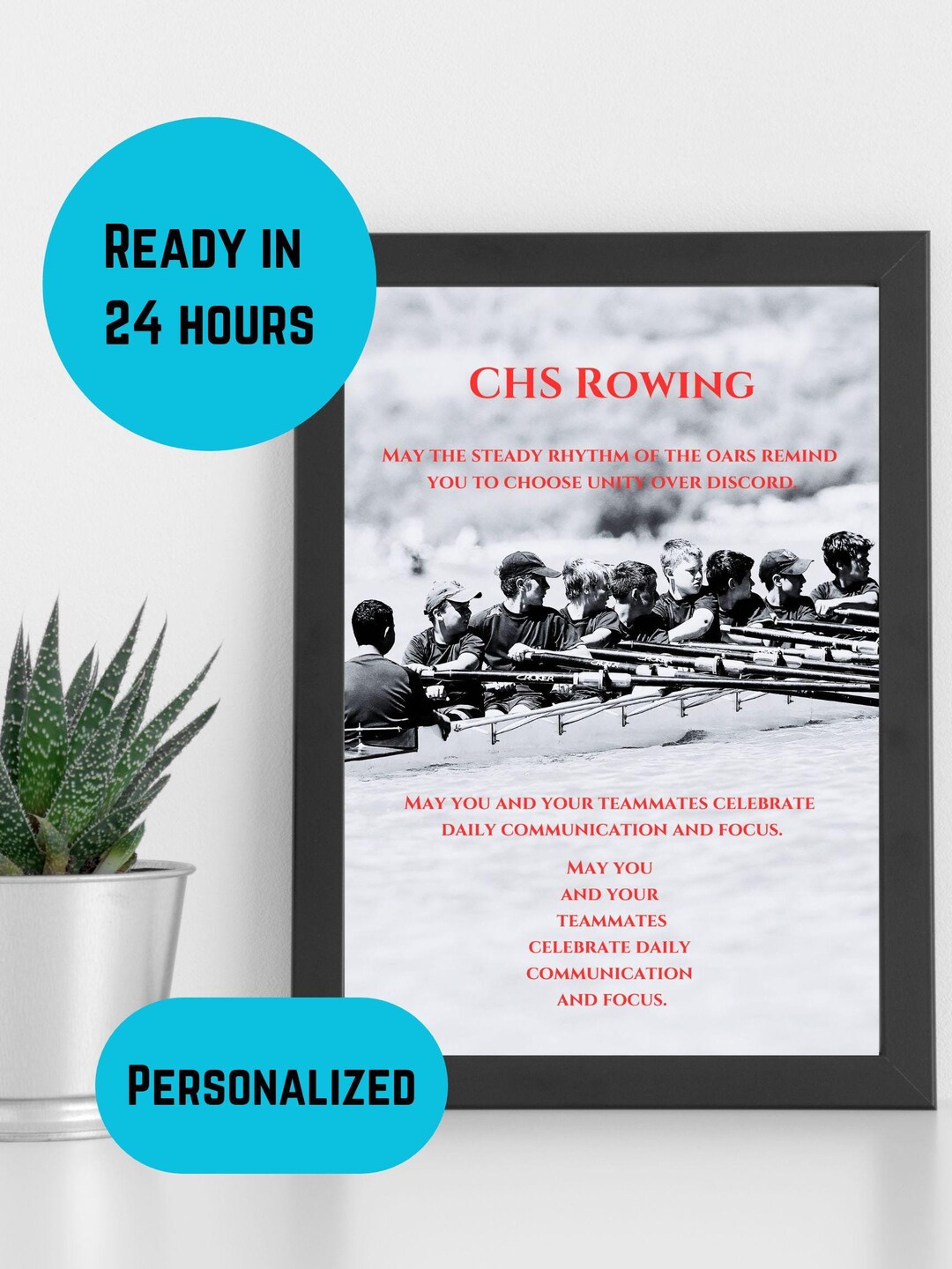Custom Rowing Gifts, Personalized Crew Gift, Rowing Gifts, Senior Crew ...