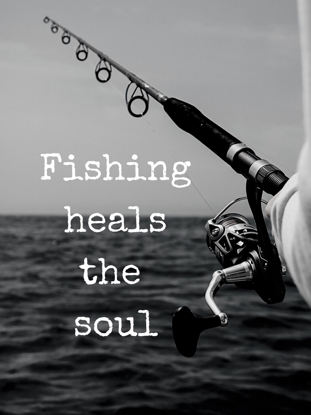 Fishing PRINTABLE Gift Fishing Print Fisherman Gift Fisherman Birthday ...