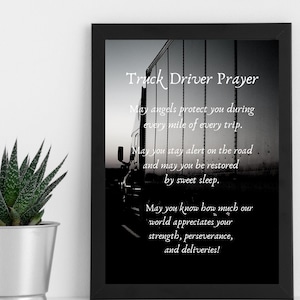 Gift for Truckers - Truck Driver Gift - gifts for him - Long Haul Driver Gift - Husband Gift - Trucker Christmas Gift - Trucker Thank you