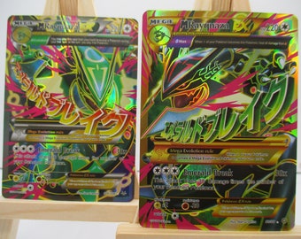 Pokemon Mega Ex Card Etsy